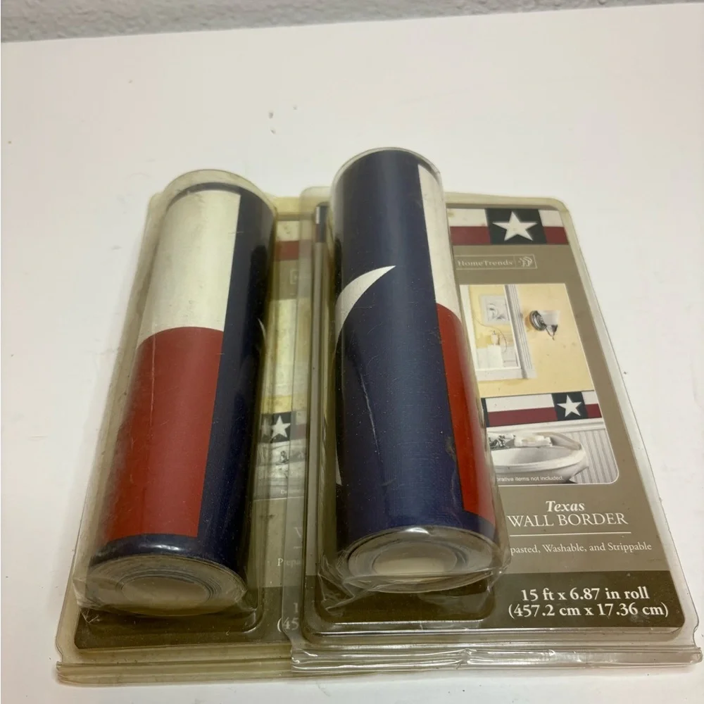 Texas Flag Wall Border Rolls